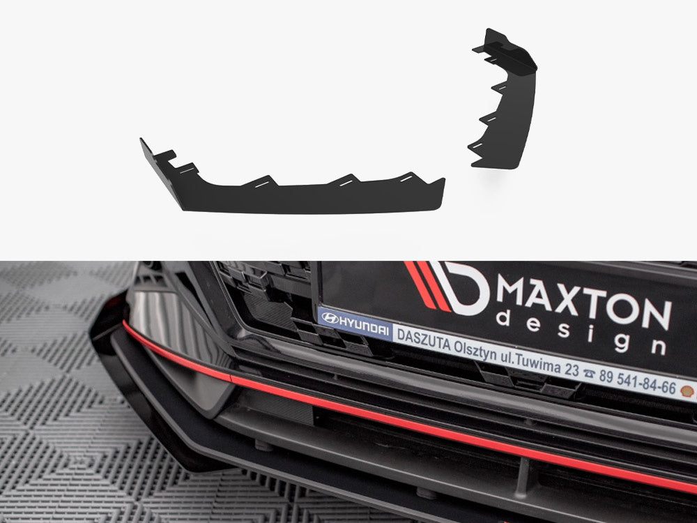 Maxton Design Front Flaps Hyundai I20 N Mk3 - HYI203NCNC-FSF1G - Image 1