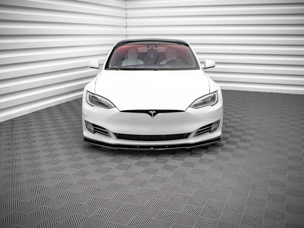Maxton Design Front Splitter V.1 Tesla Model S Facelift - TE-MODELS-1F-FD1G - Image 3