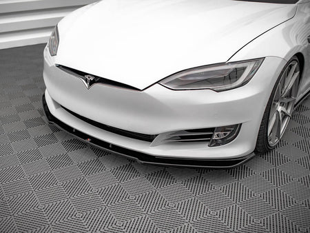 Maxton Design Front Splitter V.1 Tesla Model S Facelift - TE-MODELS-1F-FD1G - Image 4