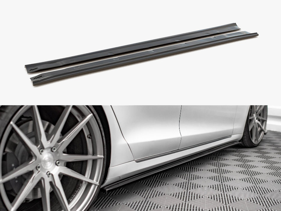Maxton Design Side Skirts Diffusers Tesla Model S Facelift