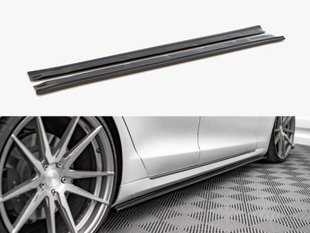 Maxton Design Side Skirts Diffusers Tesla Model S Facelift - TE-MODELS-1F-SD1G - Image 1