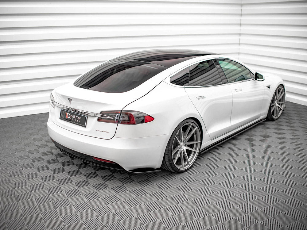 Maxton Design Rear Side Splitters Tesla Model S Facelift - TE-MODELS-1F-RSD1G - Image 2