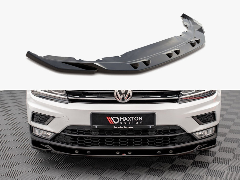 Maxton Design Front Splitter VW Tiguan MK2 (2015-2020) - VW-TI-2-FD1G - Image 1