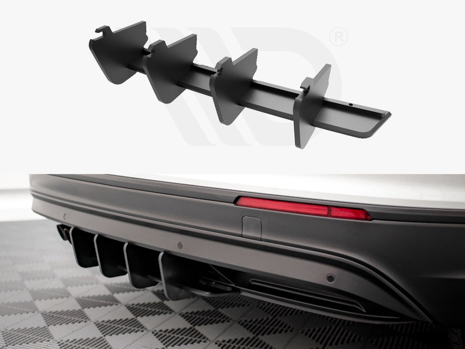 MAXTON DESIGN Street PRO Rear Diffuser VW Tiguan MK2 (2015-2020)