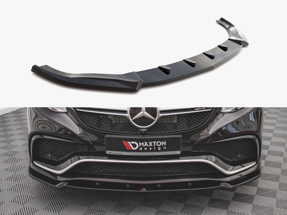 Maxton Design Front Splitter V.1 Mercedes GLE Coupe 63AMG C292 (2015-2019) - ME-GLE-C292-AMG-FD1G - Image 1