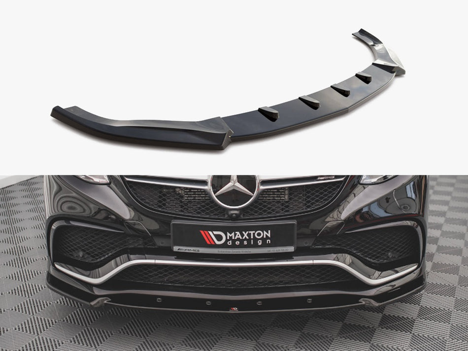 Maxton Design Front Splitter V.1 Mercedes GLE Coupe 63AMG C292 (2015-2019) - ME-GLE-C292-AMG-FD1G - Image 1