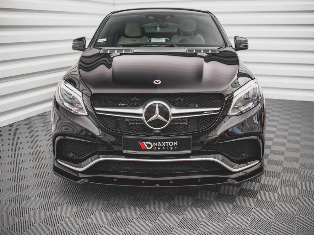 Maxton Design Front Splitter V.1 Mercedes GLE Coupe 63AMG C292 (2015-2019) - ME-GLE-C292-AMG-FD1G - Image 3