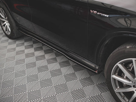 Maxton Design Side Skirts Diffusers Mercedes GLE Coupe 63AMG C292 (2015-2019) - ME-GLE-C292-AMG-SD1G - Image 3