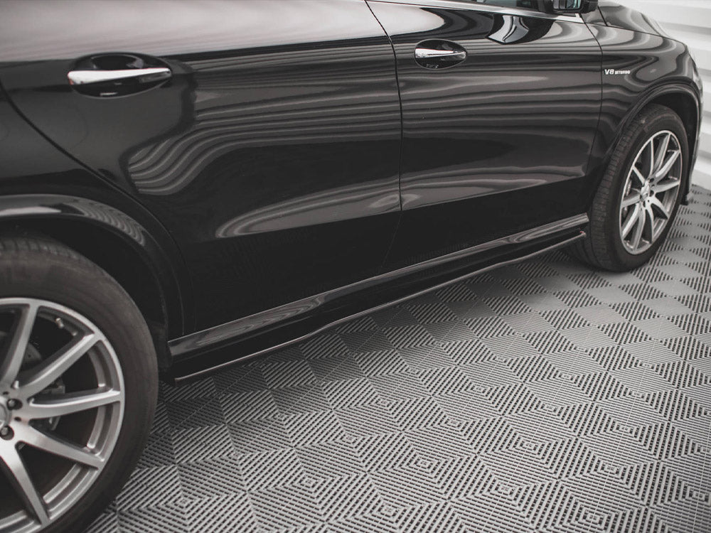 Maxton Design Side Skirts Diffusers Mercedes GLE Coupe 63AMG C292 (2015-2019) - ME-GLE-C292-AMG-SD1G - Image 4