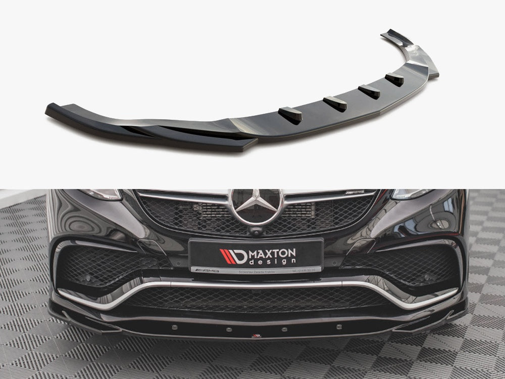 Maxton Design Front Splitter V.2 Mercedes GLE Coupe 63AMG C292 (2015-2019) - ME-GLE-C292-AMG-FD2G - Image 1