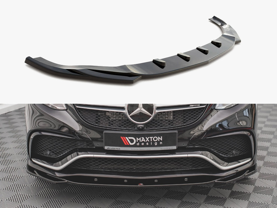 Maxton Design Front Splitter V.2 Mercedes GLE Coupe 63AMG C292 (2015-2019) - ME-GLE-C292-AMG-FD2G - Image 1