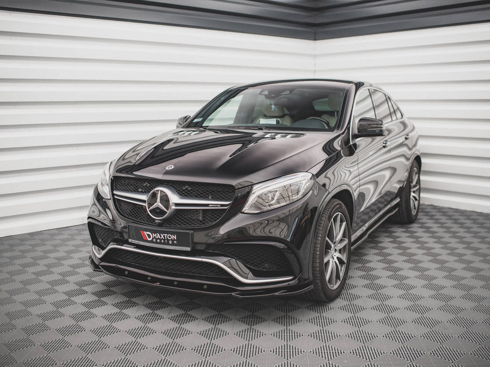 Maxton Design Front Splitter V.2 Mercedes GLE Coupe 63AMG C292 (2015-2019) - ME-GLE-C292-AMG-FD2G - Image 2