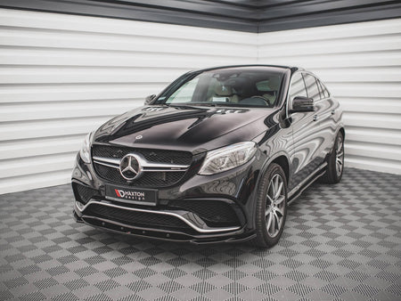 Maxton Design Front Splitter V.2 Mercedes GLE Coupe 63AMG C292 (2015-2019) - ME-GLE-C292-AMG-FD2G - Image 2