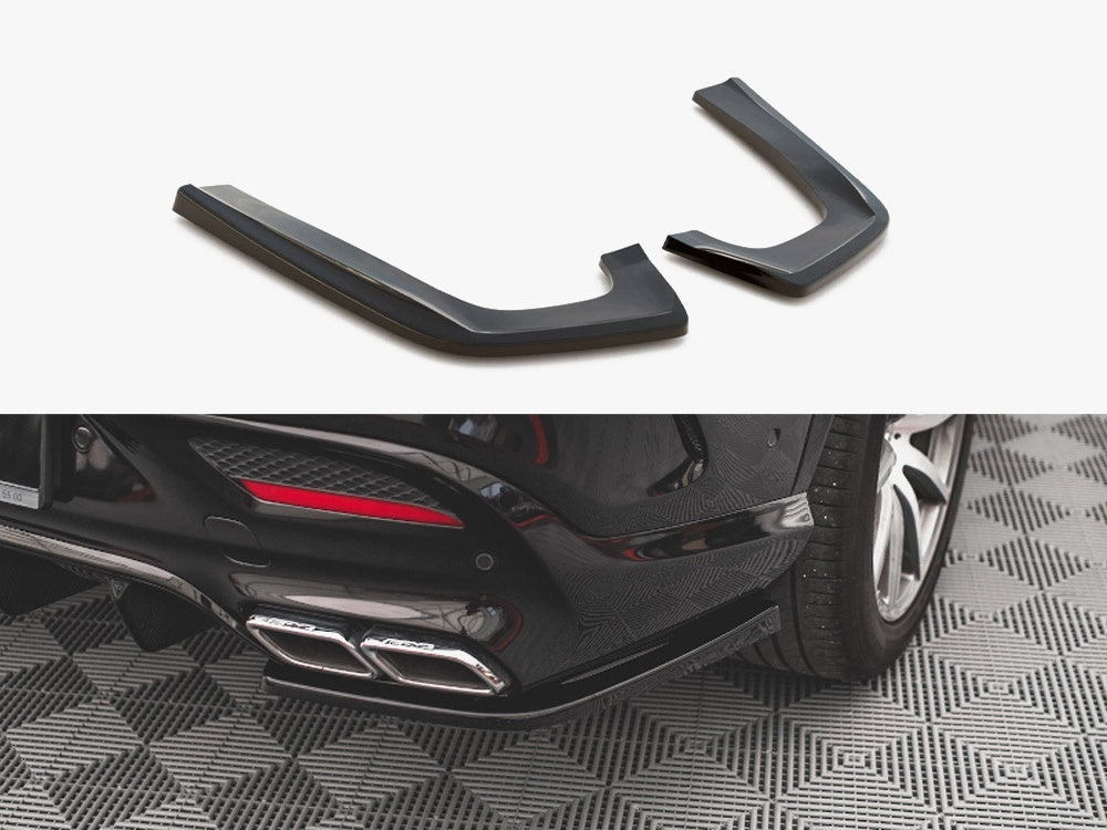 Maxton Design Rear Side Splitters V.2 Mercedes GLE Coupe 63AMG C292 (2015-2019) - ME-GLE-C292-AMG-RSD2G - Image 1