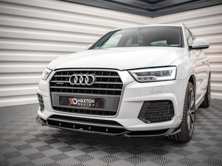 Maxton Design Front Splitter V.1 Audi Q3 Sport 8U Facelift - AU-Q3-1F-SLINE-FD1G - Image 2