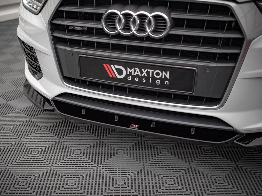Maxton Design Front Splitter V.1 Audi Q3 Sport 8U Facelift - AU-Q3-1F-SLINE-FD1G - Image 4