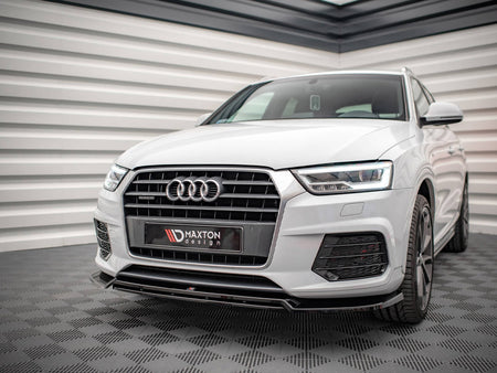 Maxton Design Front Splitter V.2 Audi Q3 Sport 8U Facelift - AU-Q3-1F-SLINE-FD2G+FD2RG - Image 2