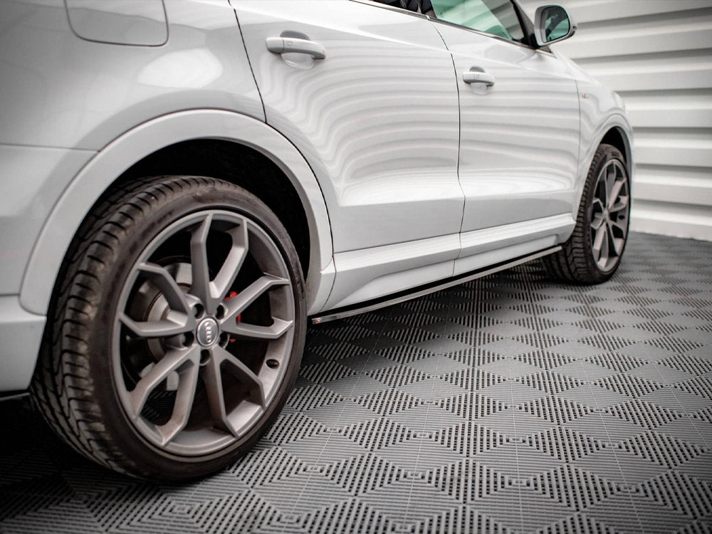 Maxton Design Side Skirts Diffusers Audi Q3 Sport 8U Facelift - AU-Q3-1F-SLINE-SD1G - Image 3