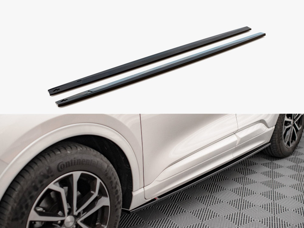 Maxton Design Side Skirts Diffusers Ford KUGA ST-Line Mk3 - FO-KU-3-STLINE-SD1G - Image 1