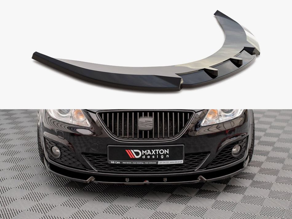 Maxton Design Front Splitter V.1 Seat EXEO (2008-2013) - SE-EX-1-K-FD1G - Image 1