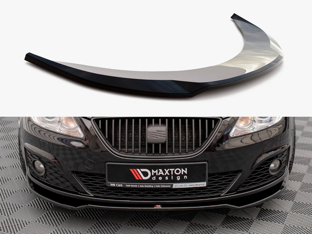 Maxton Design Front Splitter V.2 Seat EXEO (2008-2013) - SE-EX-1-K-FD2G - Image 1