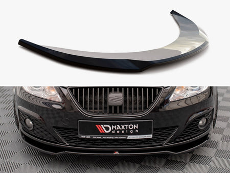 Maxton Design Front Splitter V.2 Seat EXEO (2008-2013) - SE-EX-1-K-FD2G - Image 1