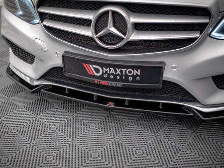 Maxton Design Front Splitter V.2 Mercedes E Amg-Line Sedan W212 Facelift (2012-2016) - ME-E-212F-AMGLINE-FD2G - Image 4