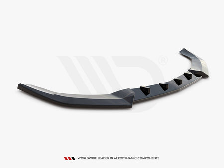 Maxton Design Front Splitter V.2 Mercedes E Amg-Line Sedan W212 Facelift (2012-2016) - ME-E-212F-AMGLINE-FD2G - Image 5