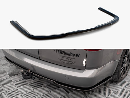 Central Rear Splitter VW Caddy Long Mk3 Facelift