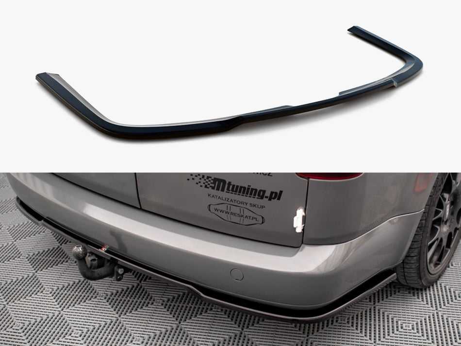 Central Rear Splitter VW Caddy Long Mk3 Facelift