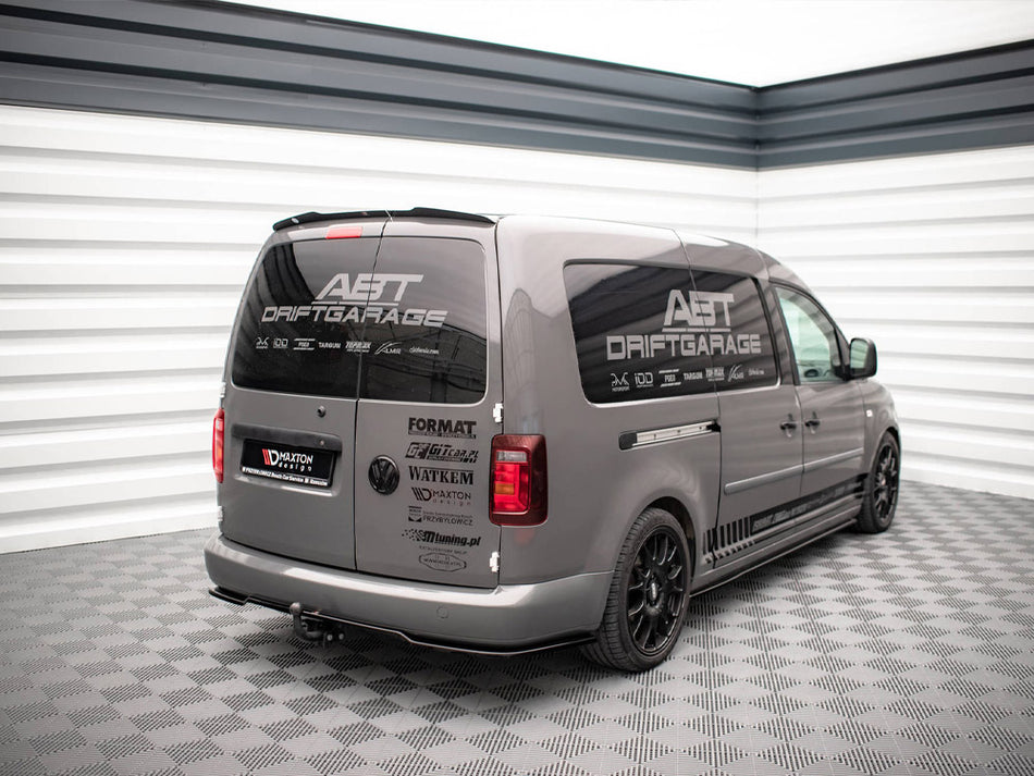 Central Rear Splitter VW Caddy Long Mk3 Facelift