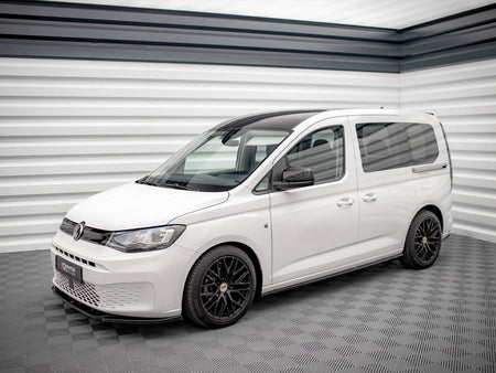 Maxton Design Side Skirts Diffusers VW Caddy Mk5 / Ford Transit Connect Mk3 - VW-CA-5-SD1G - Image 2