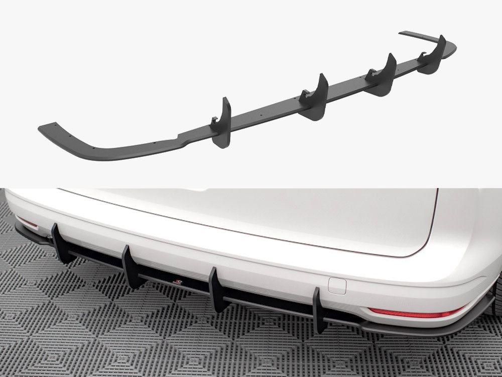 Street PRO Rear Diffuser VW Caddy Mk5 (2020-)