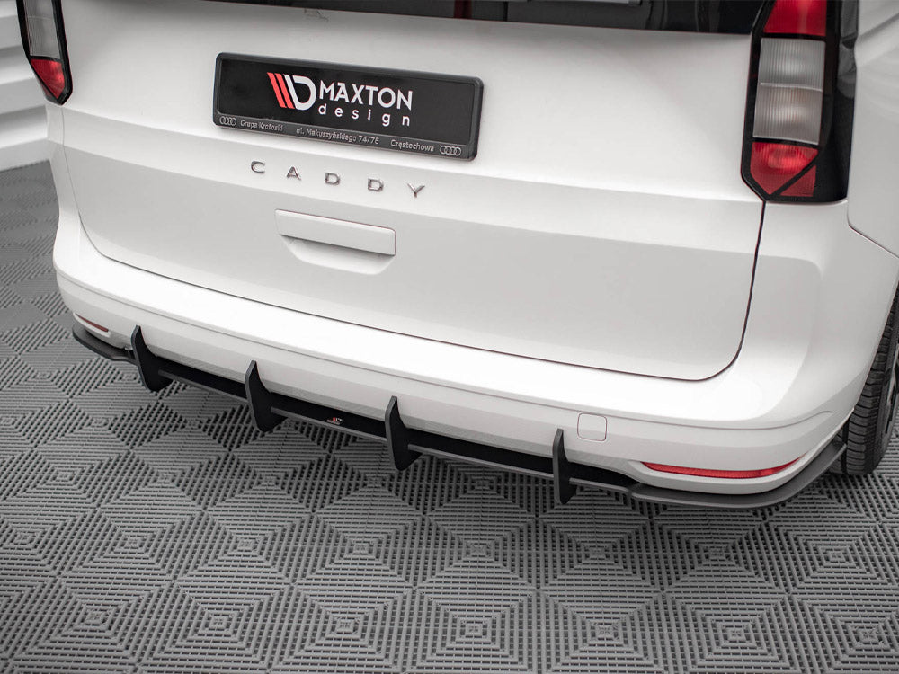 Maxton Design Street PRO Rear Diffuser VW Caddy Mk5 (2020-) - VWCA5CNC-RS1B - Image 3