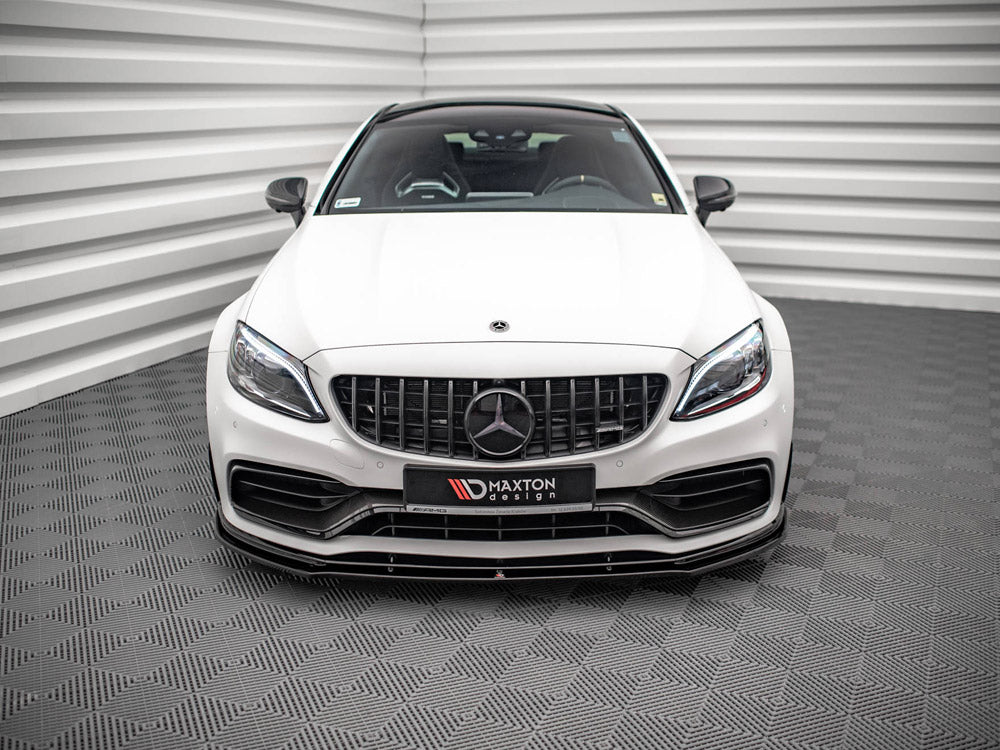 Maxton Design Front Splitter V.1 Mercedes-AMG C63 Coupe AMG Aero Pack C205 Facelift - ME-C-205F-AMG-C-FD1G - Image 2