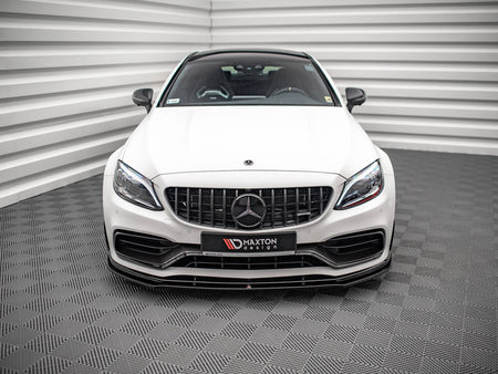 Maxton Design Front Splitter V.1 Mercedes-AMG C63 Coupe AMG Aero Pack C205 Facelift - ME-C-205F-AMG-C-FD1G - Image 2
