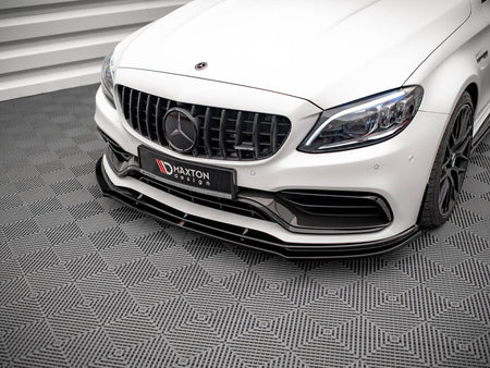 Maxton Design Front Splitter V.1 Mercedes-AMG C63 Coupe AMG Aero Pack C205 Facelift - ME-C-205F-AMG-C-FD1G - Image 3