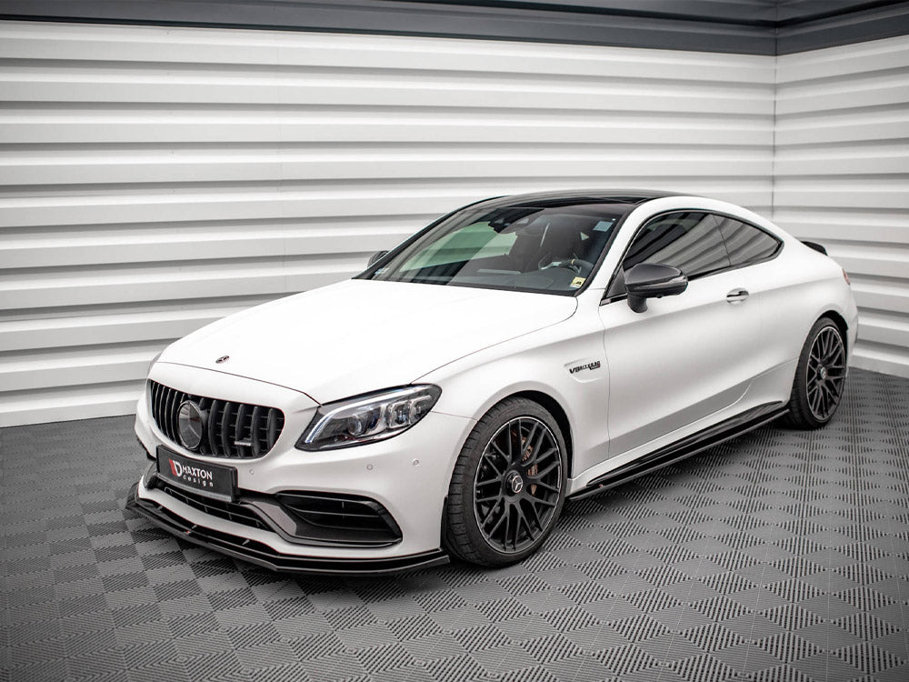 Maxton Design Side Skirts Diffusers V.1 Mercedes-AMG C 63AMG Coupe C205 Facelift - ME-C-205F-AMG-C-SD1G - Image 2