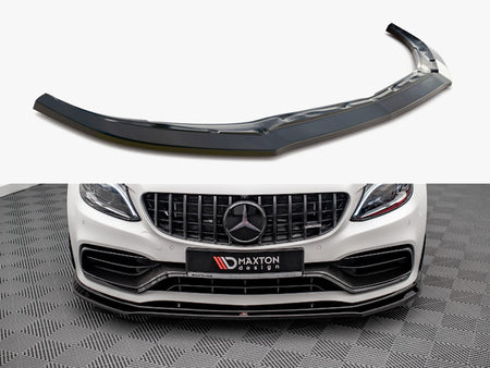 Maxton Design Front Splitter V.3 Mercedes-AMG C63 Coupe AMG Aero Pack C205 Facelift - ME-C-205F-AMG-C-FD3G - Image 1