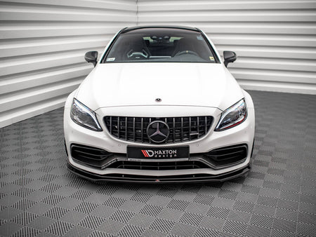 Maxton Design Front Splitter V.3 Mercedes-AMG C63 Coupe AMG Aero Pack C205 Facelift - ME-C-205F-AMG-C-FD3G - Image 2