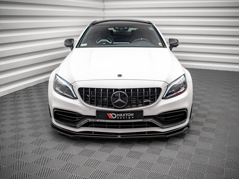 Maxton Design Front Splitter V.3 Mercedes-AMG C63 Coupe AMG Aero Pack C205 Facelift - ME-C-205F-AMG-C-FD3G - Image 2