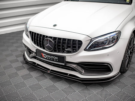 Maxton Design Front Splitter V.3 Mercedes-AMG C63 Coupe AMG Aero Pack C205 Facelift - ME-C-205F-AMG-C-FD3G - Image 3