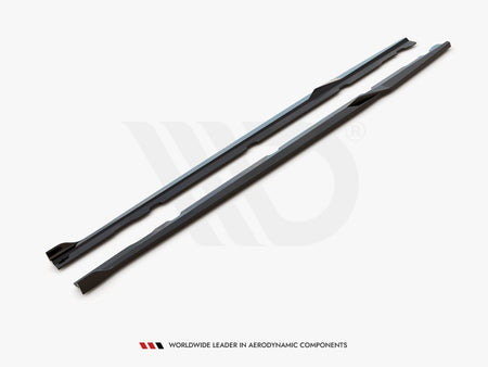 Maxton Design Side Skirts Diffusers V.2 Mercedes-AMG C 63AMG Coupe C205 Facelift - ME-C-205F-AMG-C-SD2G - Image 4