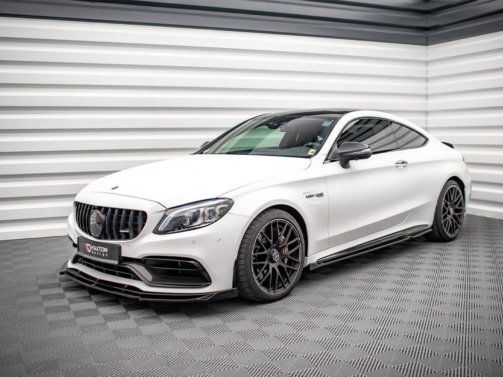 Maxton Design Side Skirts Diffusers V.2 Mercedes-AMG C 63AMG Coupe C205 Facelift - ME-C-205F-AMG-C-SD2G - Image 2
