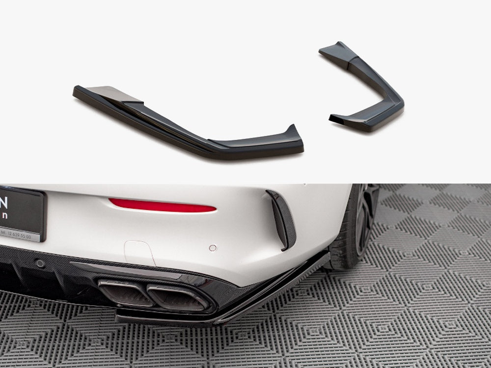 Maxton Design Rear Side Splitters Mercedes-AMG C 63AMG Coupe AMG Aero Pack C205 Facelift - ME-C-205F-AMG-C-RSD1G - Image 1