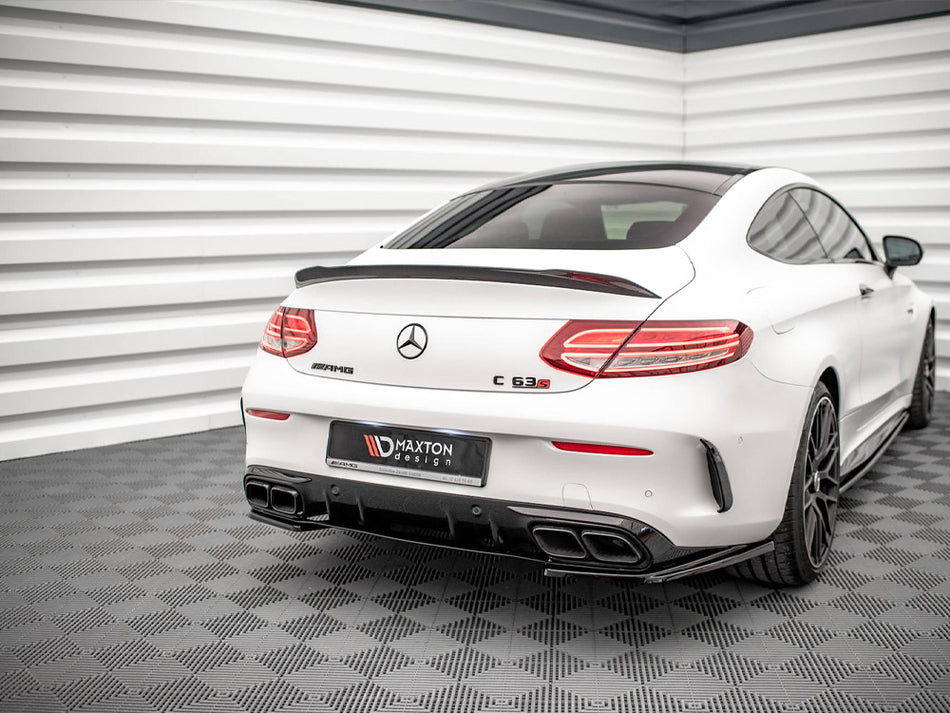 Maxton Design Rear Side Splitters Mercedes-AMG C 63AMG Coupe AMG Aero Pack C205 Facelift - ME-C-205F-AMG-C-RSD1G - Image 2