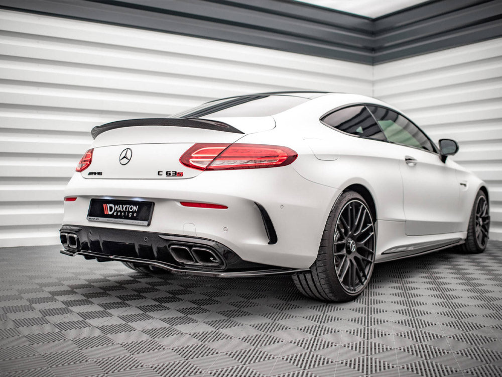 Maxton Design Rear Splitter (Vertical Bars) Mercedes-AMG C 63AMG Coupe AMG Aero Pack C205 Facelift - ME-C-205F-AMG-C-RD1G+RD2G - Image 2
