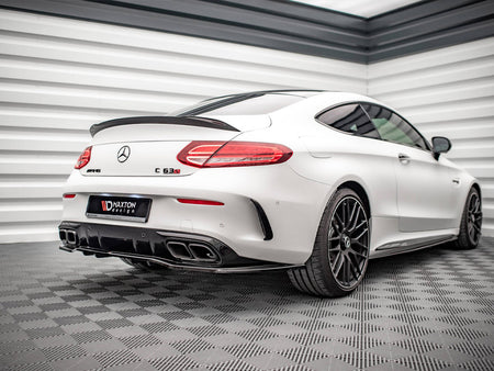 Maxton Design Rear Splitter (Vertical Bars) Mercedes-AMG C 63AMG Coupe AMG Aero Pack C205 Facelift - ME-C-205F-AMG-C-RD1G+RD2G - Image 2