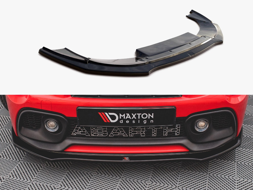 Maxton Design Front Splitter Abarth 595 Mk1 Facelift - FI-500-1F-AB-FD1G - Image 1