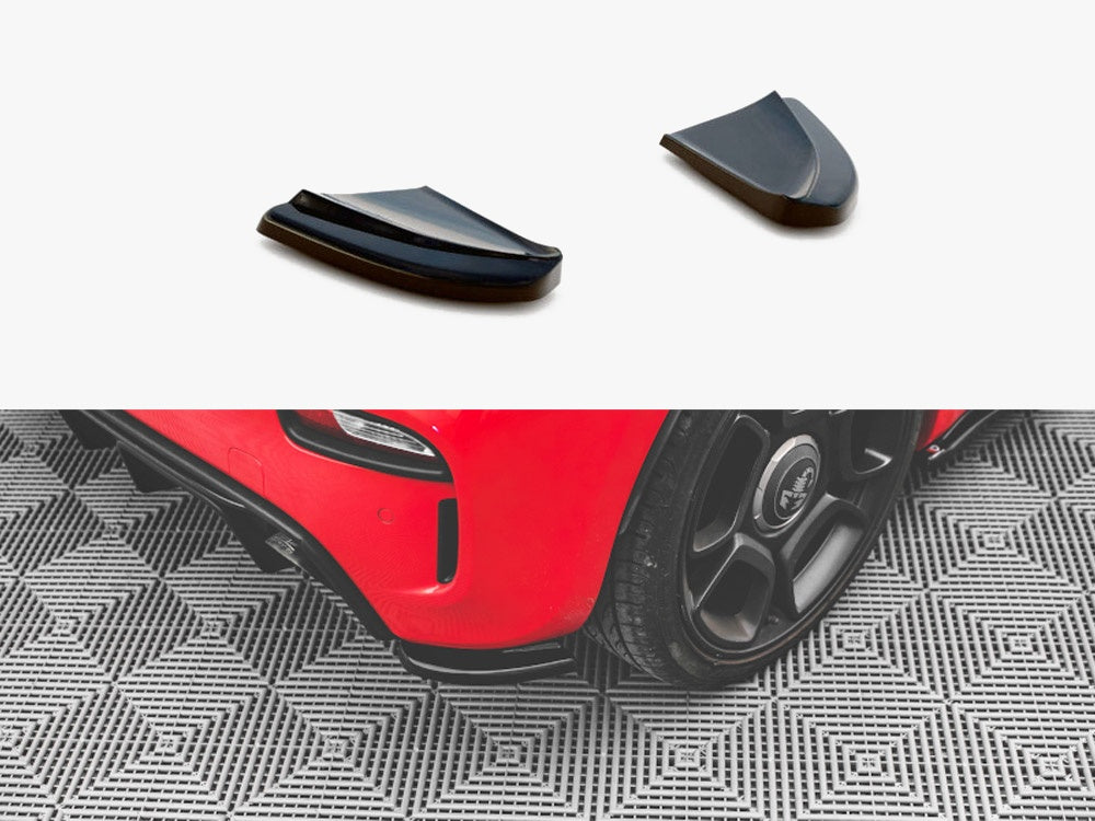 Rear Side Splitters Abarth 595 Mk1 Facelift